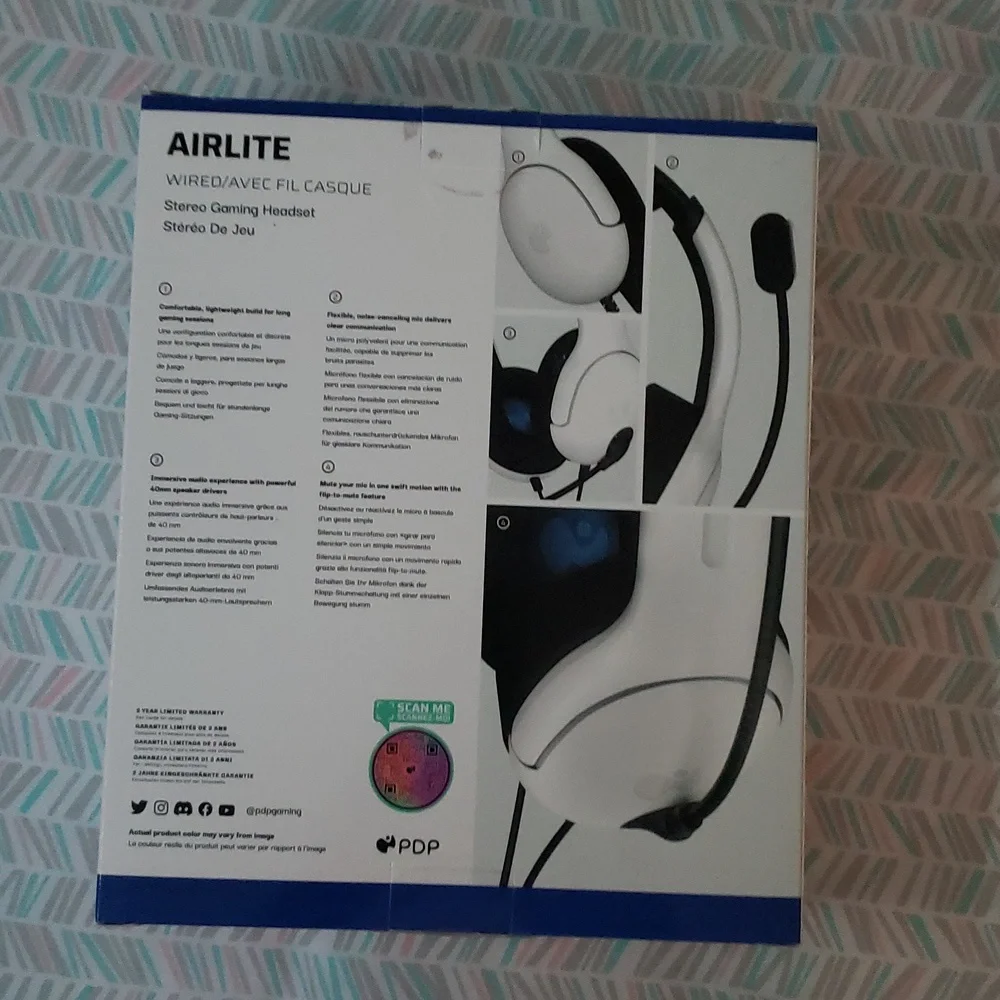 PDP airlite headset